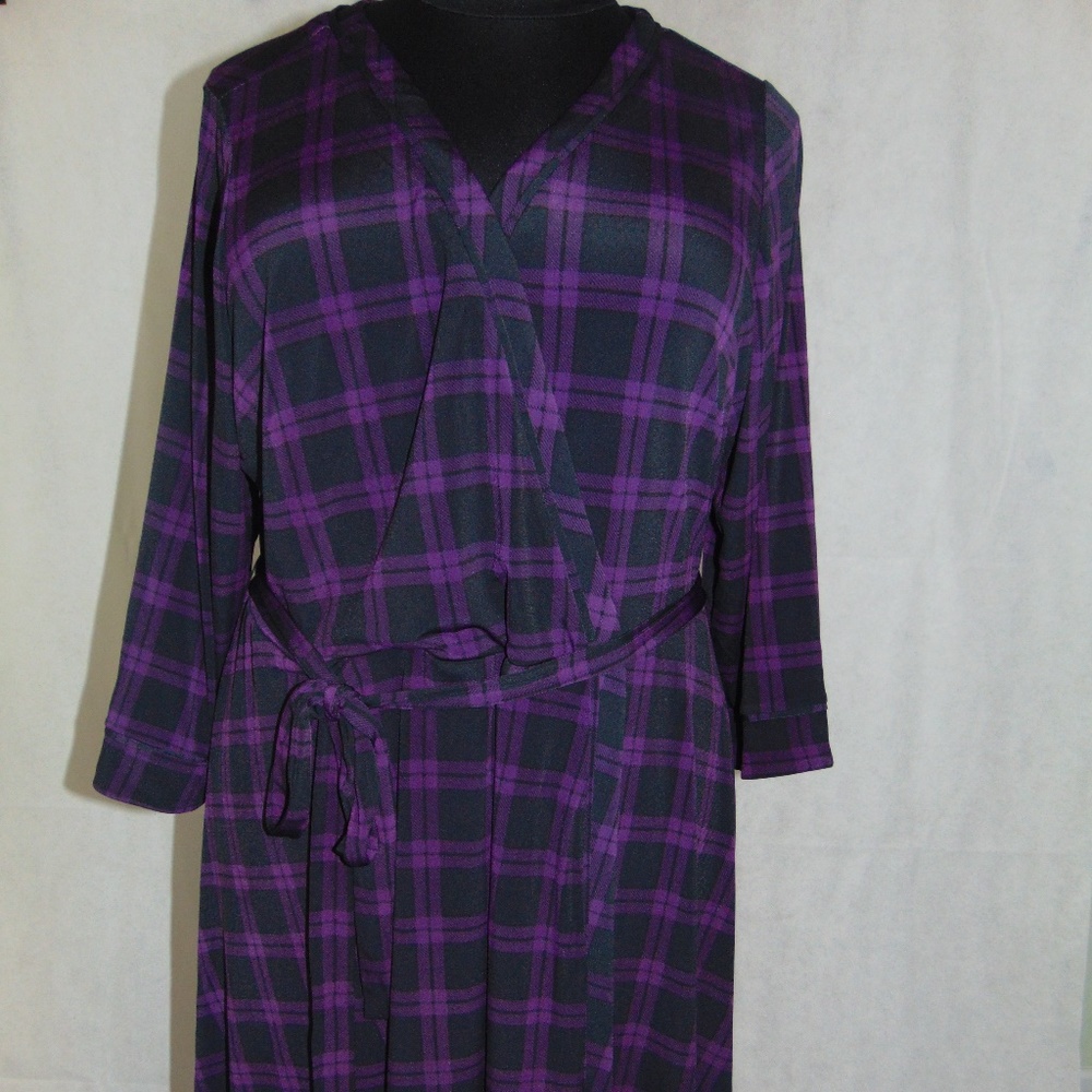 TORRID  Dress FINAL SALE !Plus Size 4 Purple Plaid